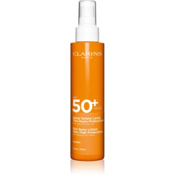 Clarins Sun Care Spray Lotion spray solar corp si fata - imagine 2